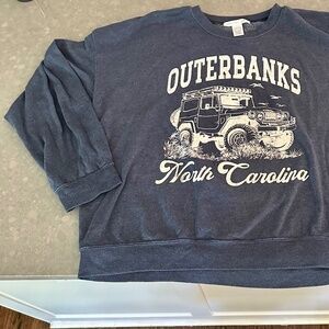 Altar'd State Outer Banks North Carolina Graphic Sweatshirt – Size XL